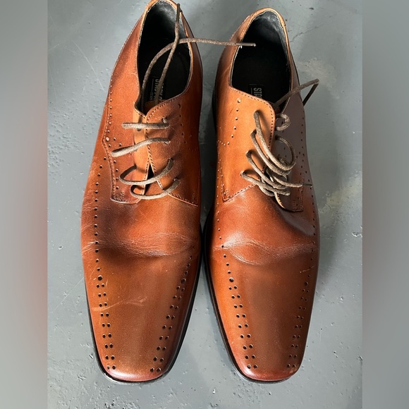 Stacy Adams Other - Stacy Adams Tan Leather Oxfords